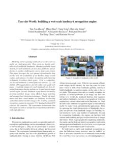 Cluster analysis / Data analysis / Data mining / Geostatistics / Hierarchical clustering / K-means clustering / Object recognition / Landmark / Computer cluster / Statistics / Computing / Computer vision