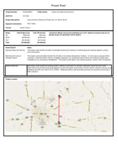 Project Sheet Project Number: RC08GDOT ID: