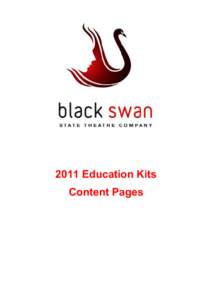 2011 Education Kits Content Pages Boundary Street By Reg Cribb FOR YOUR INFORMATION