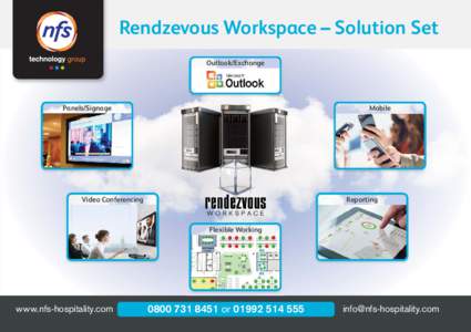 Rendzevous Workspace – Solution Set Outlook/Exchange Panels/Signage  Mobile