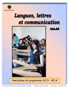 500.A0 - Langues, lettres et commun.