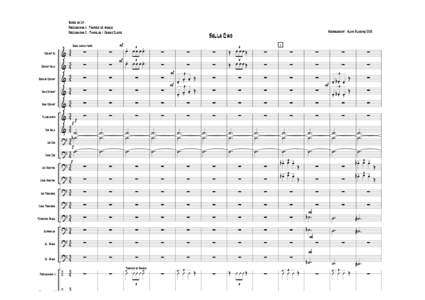 Score en Ut Percussions 1 : Tambour de basque Percussions 2 : Timbales / Caisse Claire Cornet E b Cornet Solo