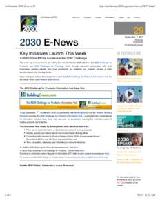 Architecture 2030 E-news 29  http://architecture2030.org/enews/news_090711.html Architecture 2030