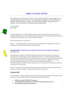 Microsoft Word - Direct Access  Chart 07.doc