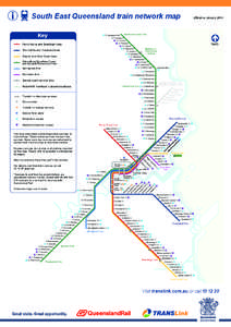 Brisbane Schematic Rail Network Map[removed]CS5)