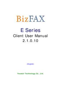 E Series Client User Manual[removed]English)