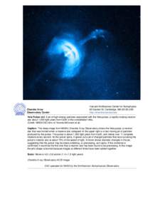 Chandra :: Photo Album :: Vela Pulsar Jet :: Vela Pulsar Jet Handout