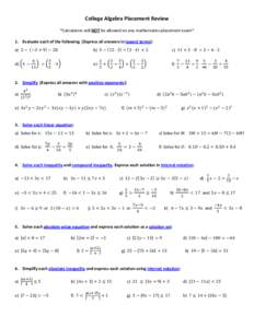 Algebra / Elementary algebra / Polynomials / Completing the square / Differential equations / Quadratic equation / Cubic function / Mathematics / Equations / Mathematical analysis