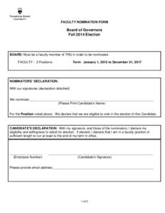 Microsoft Word - Board Faculty Nomination Form.doc