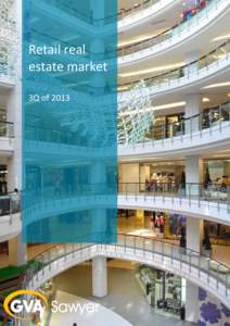 rd  Brief review of the Moscow retail real estate market in 3 Q of 2013 Retail real estate market