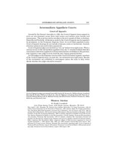INTERMEDIATE APPELLATE COURTS  287 Intermediate Appellate Courts Court of Appeals