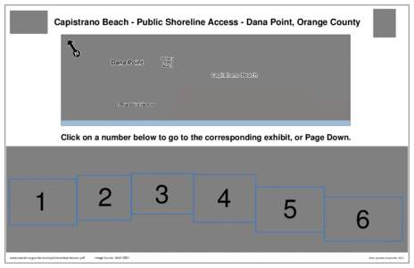 Capistrano Beach - Public Shoreline Access - Dana Point, Orange County  H Dana Point