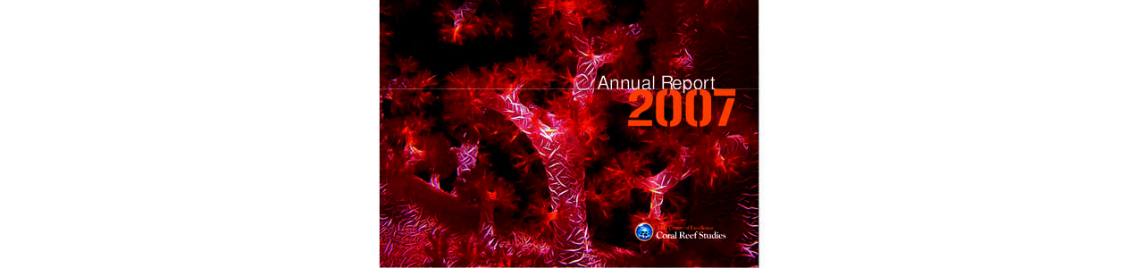 Annual Report  ARC Centre for Coral Reef Studies James Cook University Townsville Queensland 4811