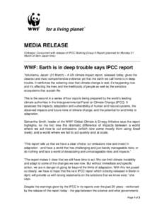 Intergovernmental Panel on Climate Change / United Nations Environment Programme / World Meteorological Organization / Global warming / Criticism of the IPCC Fourth Assessment Report / IPCC Fifth Assessment Report / Climate change / Environment / Climatology