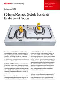 PC-based Control: Globale Standards