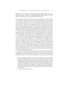 Plekos 6,2004,97–100 – http://www.plekos.uni-muenchen.de/2004/rporena.pdf  97 Pierfrancesco Porena: Le origini della prefettura del pretorio tardoantica. Rom: L’Erma“ di BretschneiderSaggi di Storia ” Eu