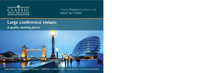 ClassicVenueSolutions.com[removed]Large conference venues & quality meeting places