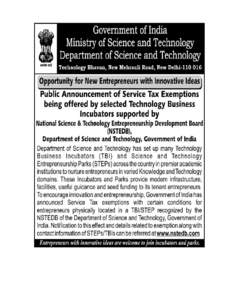 States and territories of India / Technology Business Incubator TBI-NITC / Email / Fax / Sri Jayachamarajendra College of Engineering / College of Engineering / Technology / Education in Karnataka / Entrepreneurship