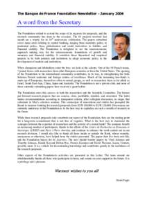 Banks / Banque de France / Christian de Boissieu / Bank for International Settlements / European System of Central Banks / Monetary policy / Economics / Avinash Persaud / Group of Thirty / Central banks / France / European Central Bank