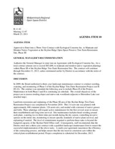 Biology / California Environmental Quality Act / Restoration ecology / General contractor / Environment / Systems ecology / Environment of California