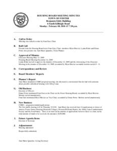 Glocester /  Rhode Island / Second / Community Development Block Grant / Motion / Government / Parliamentary procedure / Meetings / Minutes