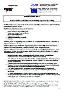 Formblatt 2 / form 2 This project has received funding from the European Union’s Seventh Framework Programme for research, technological development and demonstration under grant agreement no[removed]