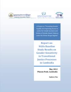 Microsoft Word - NGOs Baseline Study Results_VSS_May 2012_by Sophary Noy