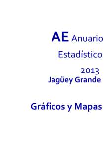 AE Anuario Estadístico 2013 Jagüey Grande  Gráficos y Mapas