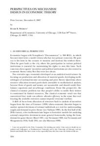 Mechanism design / Incentive / Mediation / Mathematical economics / Value added tax / Roger Myerson / Price / Futures contract / Nash equilibrium / Economics / Game theory / Revelation principle