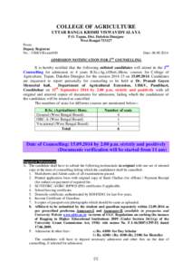 FINAL_UG_MERIT_LIST2nd_counseling_-2014-15_Tapan_8[removed]