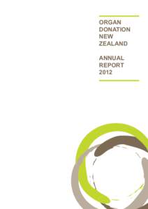 ORGAN DONATION NEW ZEALAND ANNUAL REPORT