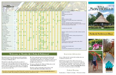Monticello Parks Map 2011.indd