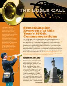 The Bugle Call  Summer 2014 The Bugle Call is the official newsletter of the