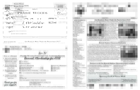 PRAIRIE WOODS  PRAIRIE WOODS NONPROFIT ORGANIZATION U.S. POSTAGE PAID