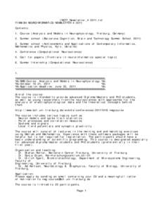 INCFF_Newsletter_4-2011.txt - Notepad