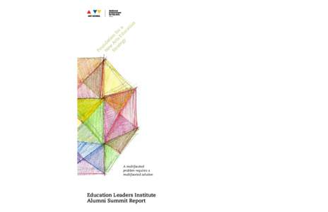 The four catalysts identified for advancing arts education align with the framework of collective impact that was introduced at the ELI Alumni Summit. The NEA’s Arts Education Strategic Plan, which is grounded in colle