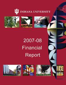 Financial Report 2007–08  Financial Report 2007–08 Table of Contents Message from the President................................................4 Message from the Vice President and