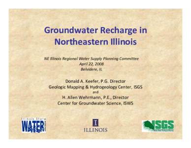 Microsoft PowerPoint - Groundwater Recharge in Northeastern Illinois.ppt [Compatibility Mode]