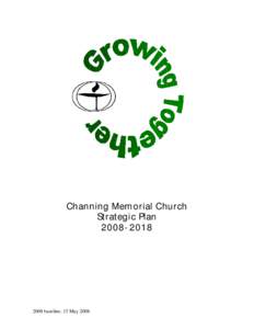 Channing Memorial Church Strategic Plan[removed]baseline, 15 May 2008