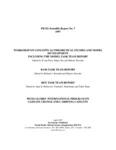 Climatology / North Pacific Marine Science Organization / Global Ocean Ecosystem Dynamics / Global climate model / Climate model / Climate / Current sea level rise / Oceanography / Atmospheric sciences / Earth