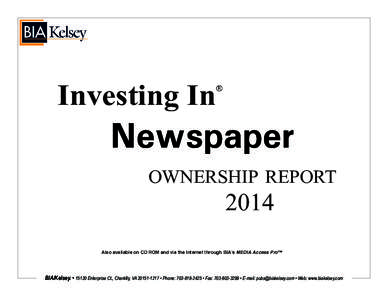 Investing In  ® Newspaper OWNERSHIP REPORT