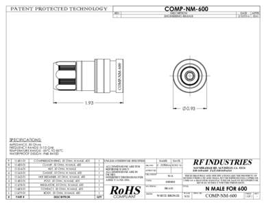 COMP-NM-600 DESCRIPTION REV -