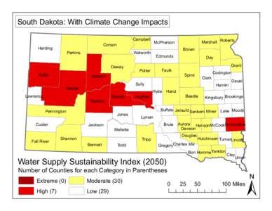 South Dakota: With Climate Change Impacts Campbell Corson  Harding