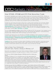 OTC Markets Newsletter - August 2012