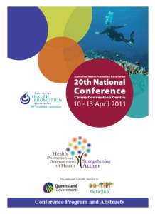 Australian Health Promotion Association  20th National Conference Cairns Convention Centre