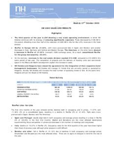 Microsoft Word - NH Hoteles_Sales and Results 9 months 2009.doc