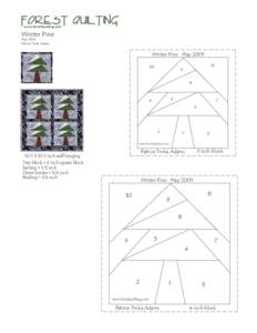 Forest Quilting www.forsestquilting.com Winter Pine May 2005 Patrice Trnka Adams