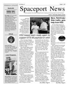 August 1, 1997  Vol. 36, No. 15 Mission Update Shuttle-Mir