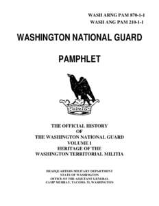 United States Army National Guard / Military / Military history of the United States / Militia / National Guard of the United States / Washington National Guard / Arkansas Territorial Militia / California Army National Guard / United States National Guard / United States Department of Defense / United States