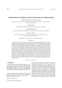 3556  JOURNAL OF THE ATMOSPHERIC SCIENCES VOLUME 70